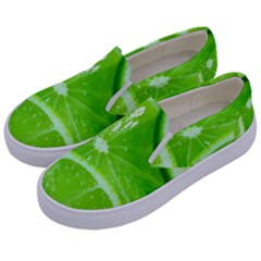 Limes 2 Kids  Canvas Slip Ons by trendistuff