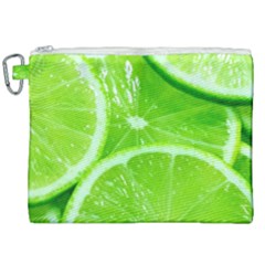 Limes 2 Canvas Cosmetic Bag (xxl) by trendistuff