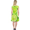 LIMES 3 Capsleeve Midi Dress View2