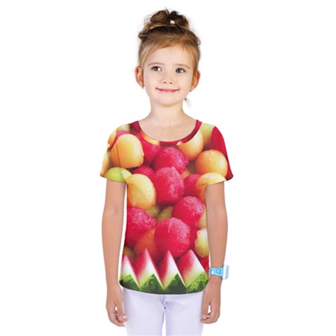 Melon Balls Kids  One Piece Tee by trendistuff