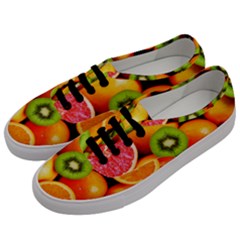 Mixed Fruit 1 Men s Classic Low Top Sneakers by trendistuff