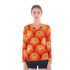 Oranges 2 Women s Long Sleeve Tee