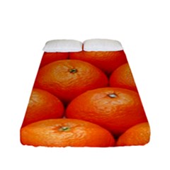 Oranges 2 Fitted Sheet (full/ Double Size) by trendistuff