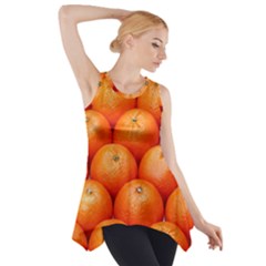 Oranges 2 Side Drop Tank Tunic by trendistuff