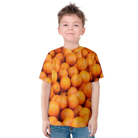 Oranges 3 Kids  Cotton Tee by trendistuff