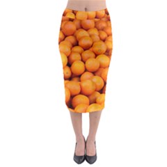 Oranges 3 Midi Pencil Skirt by trendistuff