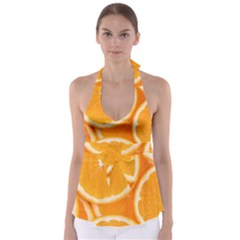 Oranges 4 Babydoll Tankini Top by trendistuff