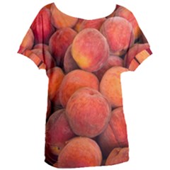 Peaches 2 Women s Oversized Tee by trendistuff