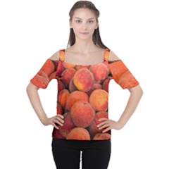 PEACHES 2 Cutout Shoulder Tee