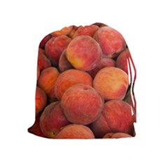 PEACHES 2 Drawstring Pouches (Extra Large)