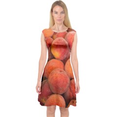 Peaches 2 Capsleeve Midi Dress by trendistuff