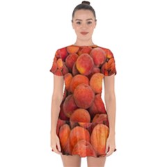 PEACHES 2 Drop Hem Mini Chiffon Dress