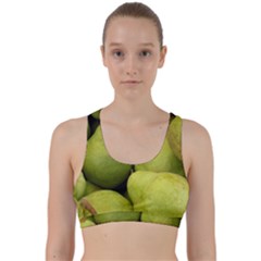 Pears 1 Back Weave Sports Bra by trendistuff