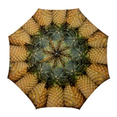 Pineapple 1 Golf Umbrellas by trendistuff