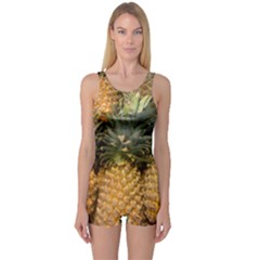 Pineapple 1 One Piece Boyleg Swimsuit by trendistuff