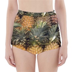 Pineapple 1 High-waisted Bikini Bottoms by trendistuff