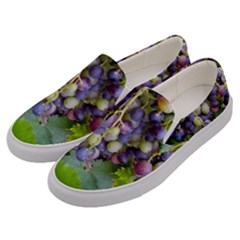 Grapes 2 Men s Canvas Slip Ons by trendistuff