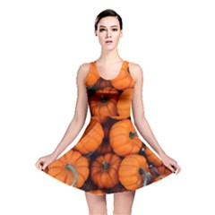 Pumpkins 2 Reversible Skater Dress by trendistuff