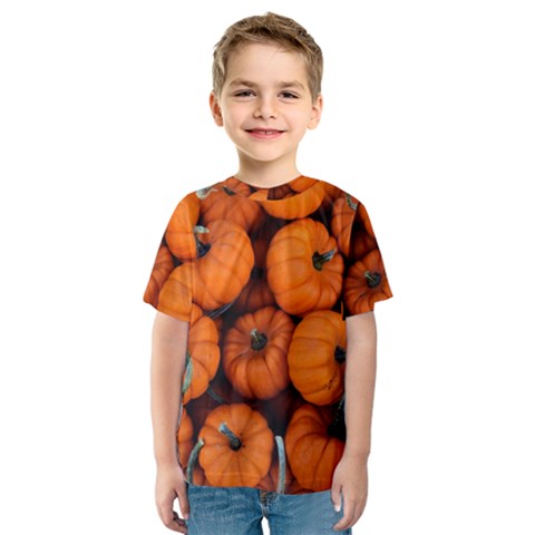 Pumpkins 2 Kids  Sport Mesh Tee by trendistuff