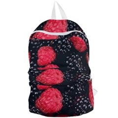 Raspberries 1 Foldable Lightweight Backpack by trendistuff