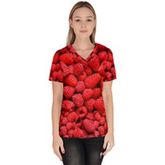 Raspberries 2 Scrub Top by trendistuff