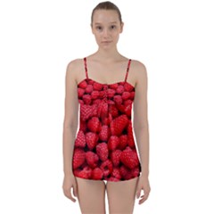 Raspberries 2 Babydoll Tankini Set by trendistuff
