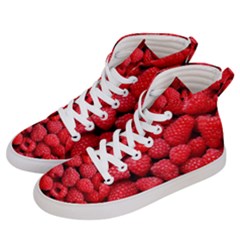 Raspberries 2 Men s Hi-top Skate Sneakers by trendistuff