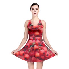 Red Berries 1 Reversible Skater Dress by trendistuff