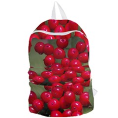 Red Berries 2 Foldable Lightweight Backpack by trendistuff