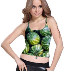 Watermelon 2 Spaghetti Strap Bra Top by trendistuff