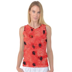 Watermelon 3 Women s Basketball Tank Top by trendistuff