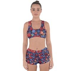 Wild Berries 1 Racerback Boyleg Bikini Set by trendistuff