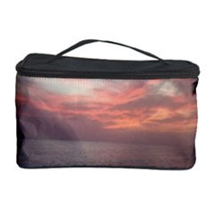 Red Sunset Rincon Puerto Rico Cosmetic Storage Case by StarvingArtisan
