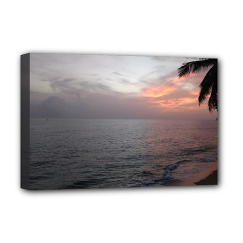 Sunset Deluxe Canvas 18  X 12   by StarvingArtisan