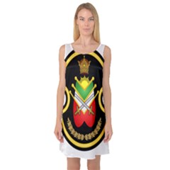 Shield Of The Imperial Iranian Ground Force Sleeveless Satin Nightdress by abbeyz71