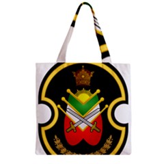 Shield Of The Imperial Iranian Ground Force Zipper Grocery Tote Bag by abbeyz71