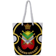 Shield Of The Imperial Iranian Ground Force Full Print Rope Handle Tote (small) by abbeyz71