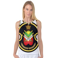 Shield Of The Imperial Iranian Ground Force Women s Basketball Tank Top by abbeyz71