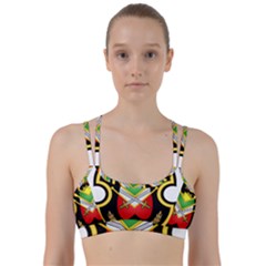 Shield Of The Imperial Iranian Ground Force Line Them Up Sports Bra by abbeyz71