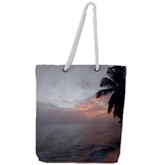 Sunset In Puerto Rico  Full Print Rope Handle Tote (large) by StarvingArtisan