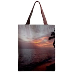 Puerto Rico Sunset Zipper Classic Tote Bag by StarvingArtisan