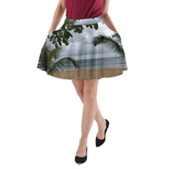 Through The Trees  A-line Pocket Skirt by StarvingArtisan