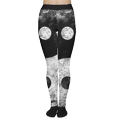 Grunge Yin Yang Women s Tights by Valentinaart