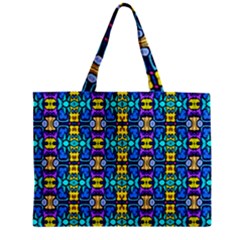 Colorful-14 Zipper Mini Tote Bag by ArtworkByPatrick