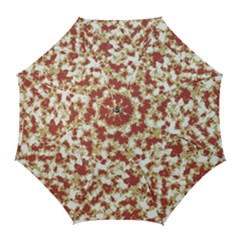 Abstract Textured Grunge Pattern Golf Umbrellas by dflcprints