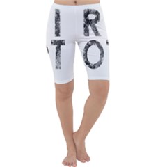 Riot Cropped Leggings  by Valentinaart