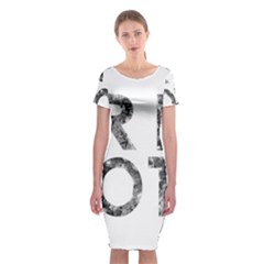 Riot Classic Short Sleeve Midi Dress by Valentinaart