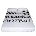 Football fan  Fitted Sheet (Queen Size) View1