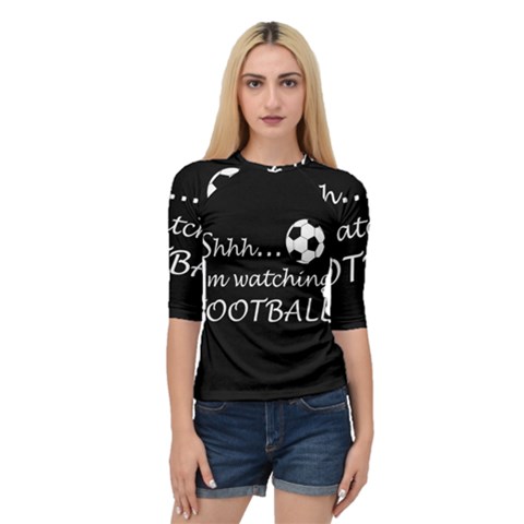 Football Fan  Quarter Sleeve Raglan Tee by Valentinaart