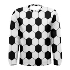 Football Men s Long Sleeve Tee by Valentinaart